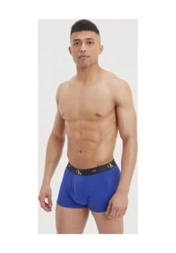 Calvin Klein Pants, Logo-Bund, Baumwollmix, Für Herren CMB BLUE -socken-struempfe Verkäufe unnamed file 1026