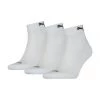 PUMA® Sneakersocken, 3er-Pack, Logo, Frottee-Sohle 002 WHITE