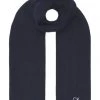 Calvin Klein Schal, Bio-Baumwolle, Logo-Stickerei, Für Herren CK NAVY