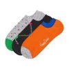 Happy Socks® Sneakersocken, 3er-Pack, Mustermix 9700 MEDIUM GREY