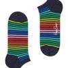 Happy Socks® Sneakersocken "Mini Stripe", Gestreift 6500 DARK BLUE/ NA