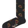 Happy Socks® Socken "Pizza Slice", Pizzamotive 9300 BLACK/ MULTI