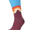 Happy Socks® Socken, "Jumbo Wave" 4500 DARK RED