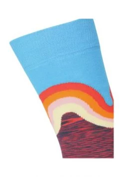 Happy Socks® Socken, "Jumbo Wave" 4500 DARK RED -socken-struempfe Verkäufe unnamed file 1104