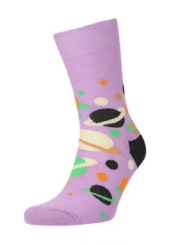 Happy Socks® Socken "Milky Way", Bunt , Baumwollmix 5300 PURPLE