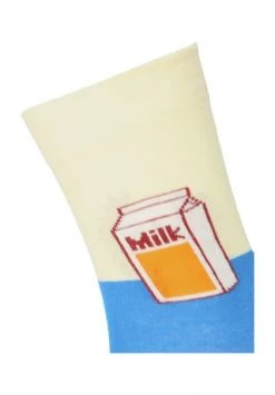 Happy Socks® Kurzsocken, "Milk", Stretchiges Bündchen, Für Herren 6300 BLUE -socken-struempfe Verkäufe unnamed file 1118