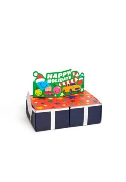 Happy Socks® Socken "Holiday Vibes", 4er-Pack, Geschenkbox 6500 NAVY -socken-struempfe Verkäufe unnamed file 1136