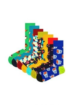 Happy Socks® Unisex Socken, 7er Pack, Geschenkbox 7 Days A Week