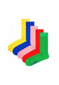 Happy Socks® Unisex Socken, 5er Pack, Geschenkbox Color Smash