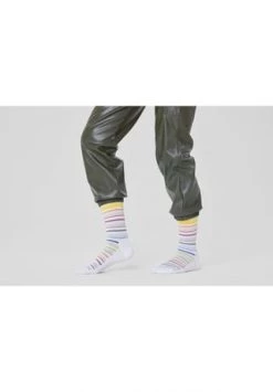 Happy Socks® Socken "Invisible Stripe", Gepolstert, Glitzer 1000 WHITE 5 Happy Socks® Socken "Invisible Stripe", Gepolstert, Glitzer 1000 WHITE -socken-struempfe Verkäufe unnamed file 1183