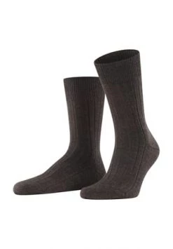 FALKE Teppich Im Schuh Socken, Merinowolle, Für Herren 5450 BRAUN MEL.
