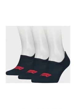 Levi's® Füßlinge, 3er-Pack, Anti-Slip, Logo-Print 003 NAVY