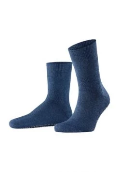 FALKE Homepads Stoppersocken, Rutschhemmend, Druckfrei, Für Herren 6690 JEANS MEL