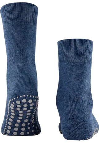 FALKE Homepads Stoppersocken, Rutschhemmend, Druckfrei, Für Herren 6690 JEANS MEL 2 FALKE Homepads Stoppersocken, Rutschhemmend, Druckfrei, Für Herren 6690 JEANS MEL – Bild 2