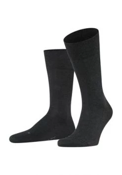 FALKE Sensitive London Socken, Flachnaht, Sensitive-Bündchen, Für Herren 3080 ANTHRA. MEL.