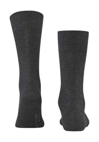 FALKE Sensitive London Socken, Flachnaht, Sensitive-Bündchen, Für Herren 3080 ANTHRA. MEL. 2 FALKE Sensitive London Socken, Flachnaht, Sensitive-Bündchen, Für Herren 3080 ANTHRA. MEL. – Bild 2
