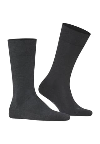 FALKE Sensitive London Socken, Flachnaht, Sensitive-Bündchen, Für Herren 3080 ANTHRA. MEL. 3 FALKE Sensitive London Socken, Flachnaht, Sensitive-Bündchen, Für Herren 3080 ANTHRA. MEL. – Bild 3