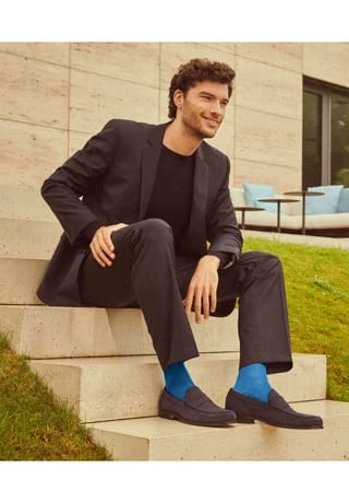 FALKE Sensitive London Socken, Flachnaht, Sensitive-Bündchen, Für Herren 3080 ANTHRA. MEL. 6 FALKE Sensitive London Socken, Flachnaht, Sensitive-Bündchen, Für Herren 3080 ANTHRA. MEL. – Bild 6