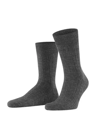 FALKE Teppich Im Schuh Socken, Merinowolle, Für Herren 3080 ANTHRA MEL 1 FALKE Teppich Im Schuh Socken, Merinowolle, Für Herren 3080 ANTHRA MEL