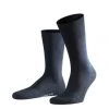 FALKE Herren Socken - Airport Plus, Kurzstrumpf, Freizeit- Und Business-Socken, Unifarben Dunkelblau