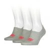 Levi's® Füßlinge, 3er-Pack, Anti-Slip, Logo-Print 004 MIDDLE GREY MELANGE