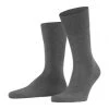 FALKE Socken "Tiago", Baumwollmix, Spitzennaht, Für Herren 3390 H. GRAU MEL