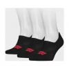 Levi's® Füßlinge, 3er-Pack, Anti-Slip, Logo-Print 006 JET BLACK