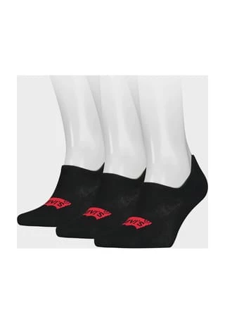 Levi's® Füßlinge, 3er-Pack, Anti-Slip, Logo-Print 006 JET BLACK 1 Levi's® Füßlinge, 3er-Pack, Anti-Slip, Logo-Print 006 JET BLACK