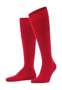 FALKE Airport Kniestrümpfe, Merinowolle, Für Herren 8120 SCARLET