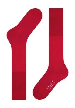 FALKE Airport Kniestrümpfe, Merinowolle, Für Herren 8120 SCARLET -socken-struempfe Verkäufe unnamed file 1263
