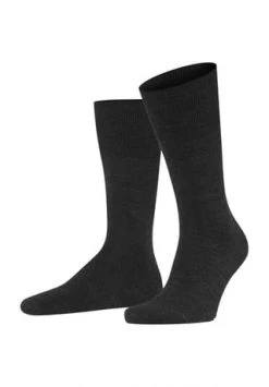 FALKE Herren Socken Airport Anthracite Melange