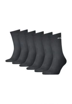 PUMA® Socken, 6er-Pack, Logoprint, Für Damen Und Herren 001 BLACK