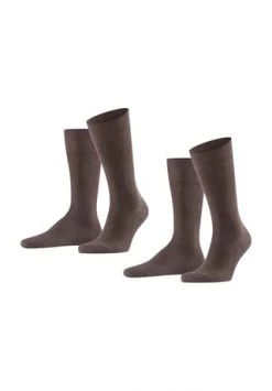 FALKE Swing Socken, 2er-Pack, Für Herren 5930 BROWN