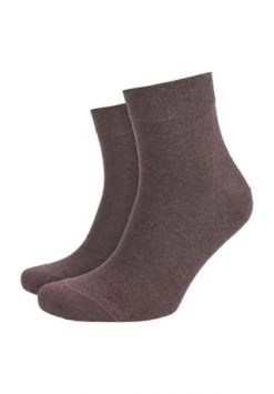 DUNMORE Kurzsocken, 2er-Pack, Komfortbund, Für Herren KAHVE-537 BRAUN M