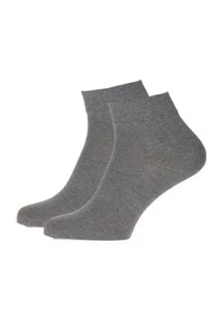 DUNMORE Socken, 2er-Pack, Stretchbund, Für Herren GRI-125 GRAU MEL