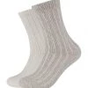 S.Oliver Socken, 2er-Pack, Für Herren 0002 OFFWHITE