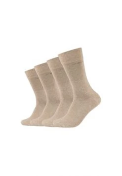 Camano® Socken 4er Pack Ca-soft Mit Innovativem Piquée-Bund Creme