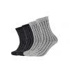 S.Oliver Kuschel-Socken 4er Pack Hygge Sustainable Mit Angenehmem Tragekomfort Anthracite