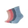 S.Oliver Kuschel-Socken 4er Pack Hygge Sustainable Mit Angenehmem Tragekomfort Stone Melange + Confetti