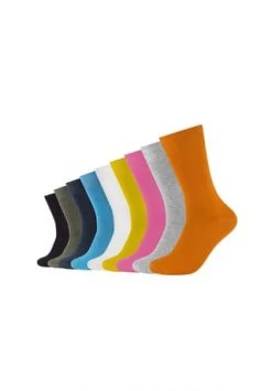 Camano® Socken Comfort Cotton Im Praktischen 9er Pack Ember Glow