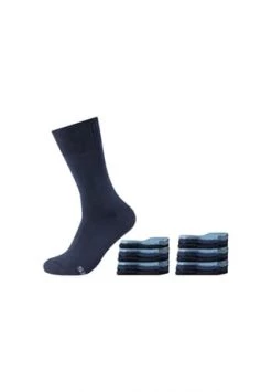 SKECHERS® Socken Basic Im 18er-Pack Mit Weichem Bund Blue