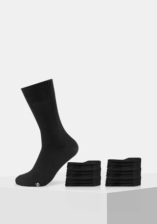 SKECHERS® Socken Basic Im 18er-Pack Mit Weichem Bund Black 2 SKECHERS® Socken Basic Im 18er-Pack Mit Weichem Bund Black – Bild 2