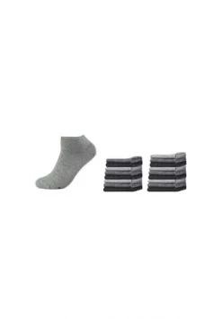 SKECHERS® Socken Basic Im 18er Pack Light Grey Melange