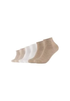 S.Oliver Kurzsocken Originals Basic 6er Pack Nature Melange