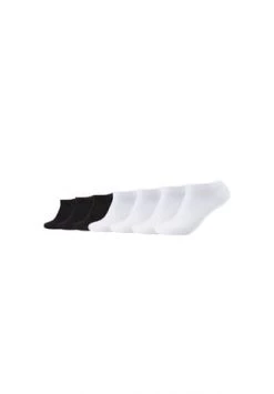 Camano® Sneakersocken Ca-soft Ca-soft 7er Pack Bund Ohne Gummidruck White Mix