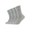 Camano® Socken 4er Pack Ca-soft Mit Innovativem Piquée-Bund Hellgrau