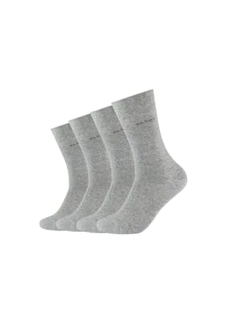 Camano® Socken 4er Pack Ca-soft Mit Innovativem Piquée-Bund Hellgrau 1 Camano® Socken 4er Pack Ca-soft Mit Innovativem Piquée-Bund Hellgrau