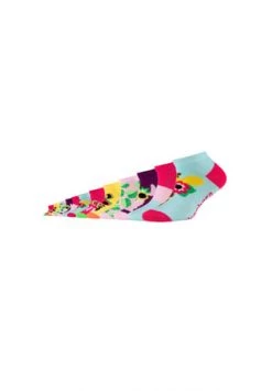 SKECHERS® Kinder Sneakersocken 12er-Pack Casual Fancy Mit Funktionellen Mikrofasern Rosé Mix