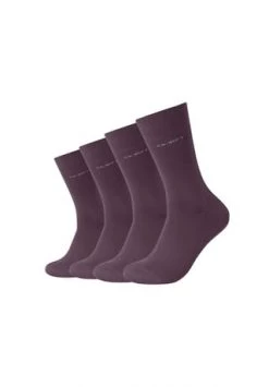 Camano® Socken 4er Pack Ca-soft Mit Innovativem Piquée-Bund Potent Purple