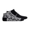 EMPORIO ARMANI Herren Sneakersocken, 2 Paar - Logodruck Schwarz/ Grau